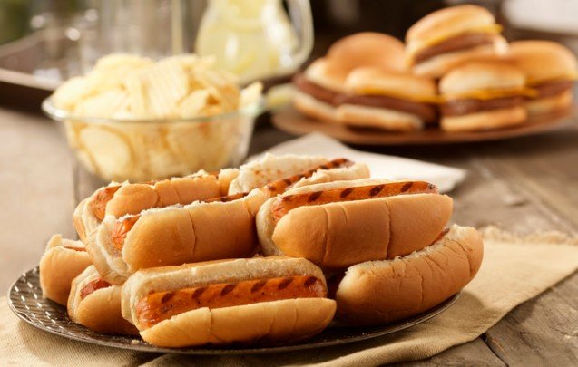 Cookout Hot Dogs Double Up & Drink (2 Pieces)